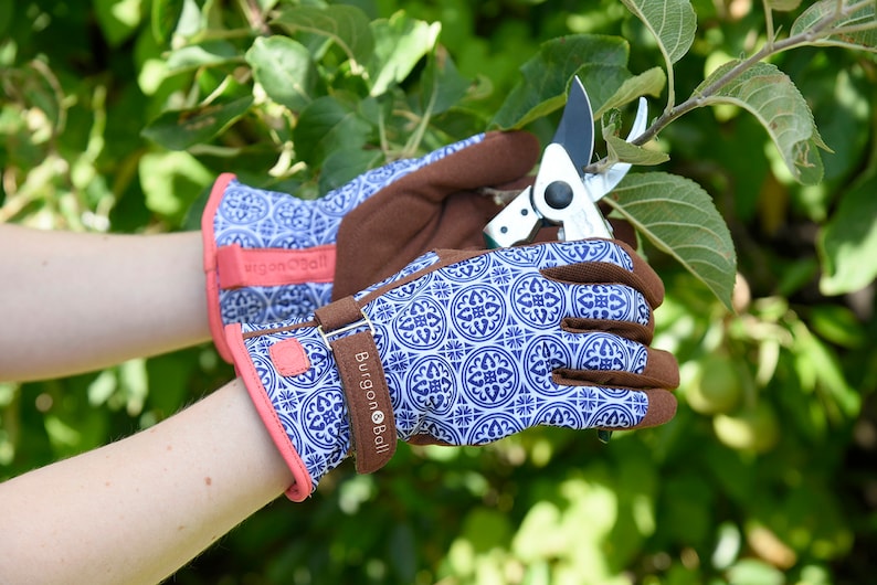 Burgon & Ball Women's Gardening Gloves: Durable, Stylish, M/L Artisan