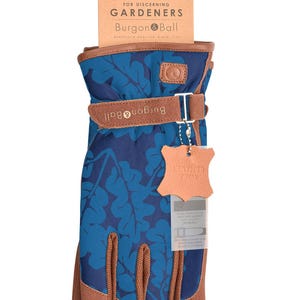 Burgon & Ball Women's Gardening Gloves: Durable, Stylish, M/L Oak Leaf