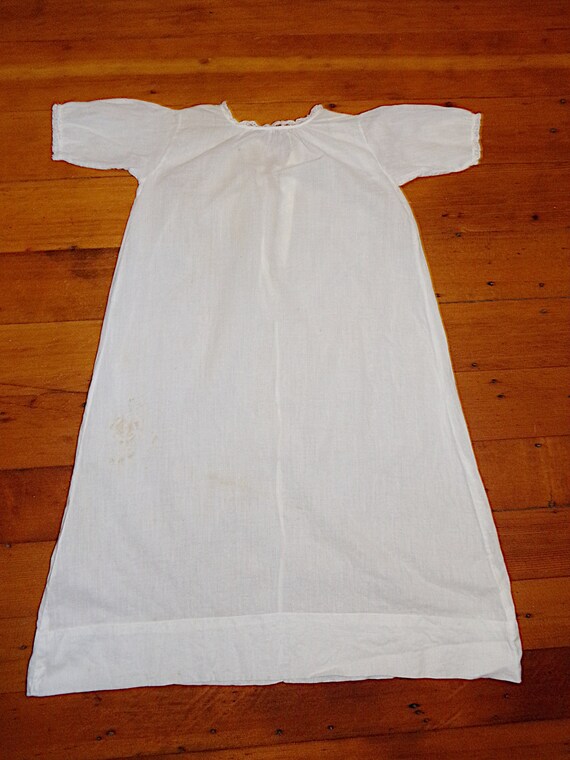 Antique French Baby Christening Dress, 1900's , B… - image 2