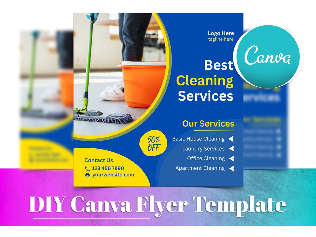 Cleaning Flyer, Cleaning Service Flyer, Cleaning Business Flyer