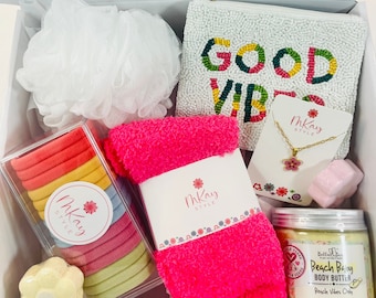 Teenage Girl Gift, Tween Gift Box, Teen Birthday, Tween Girl Gift, Girl Gift Set,Pamper Box, Cheer Up Gift, Spa Gift Box, Self Care Gift Box