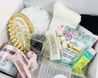 Teacher Appreciation Gift Box Idea, Thank You Gift, Teacher Pamper Box, Birthday Gift Box For Her, Gift Box For Mom, Spa Kit For Her, Pamper