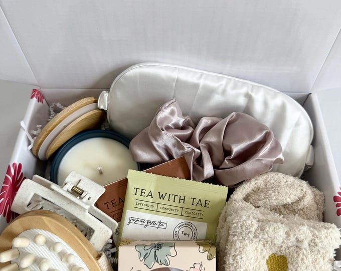 College Student Care Package College Girl Relaxation Gift Box College Student Relaxation Gift College Girl Get Well Gift Idea College Female