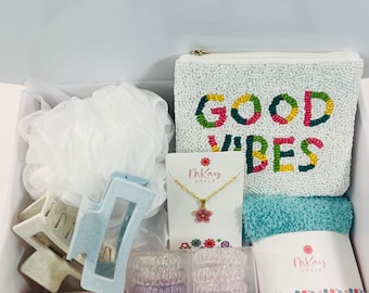Tween Girl Gift, Tween Gift Box, Gift For Tween Girl, Cute Gift For Tween, Teen Girl Gifts, Care Package For Her, Self Care Gift Box