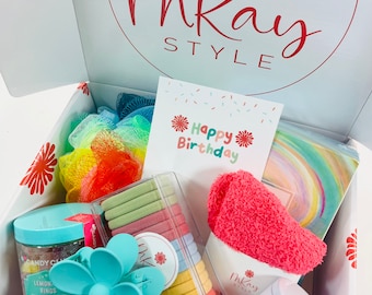 Teen Gift Box, Birthday Box, Tween Gift Box, Tween Girl Gift, Happy Birthday Gift Box, Spa Birthday Gift Box, Teen Girls Gift, Birthday Gift