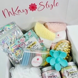 Glam Box For Girl, Glam Box, Easter Gift, Tween Girl Gift, Birthday Gift Young Girl, 9 Yr Old Gift, 10 Yr Old Gift,11 yr Old Gift,Pamper Box