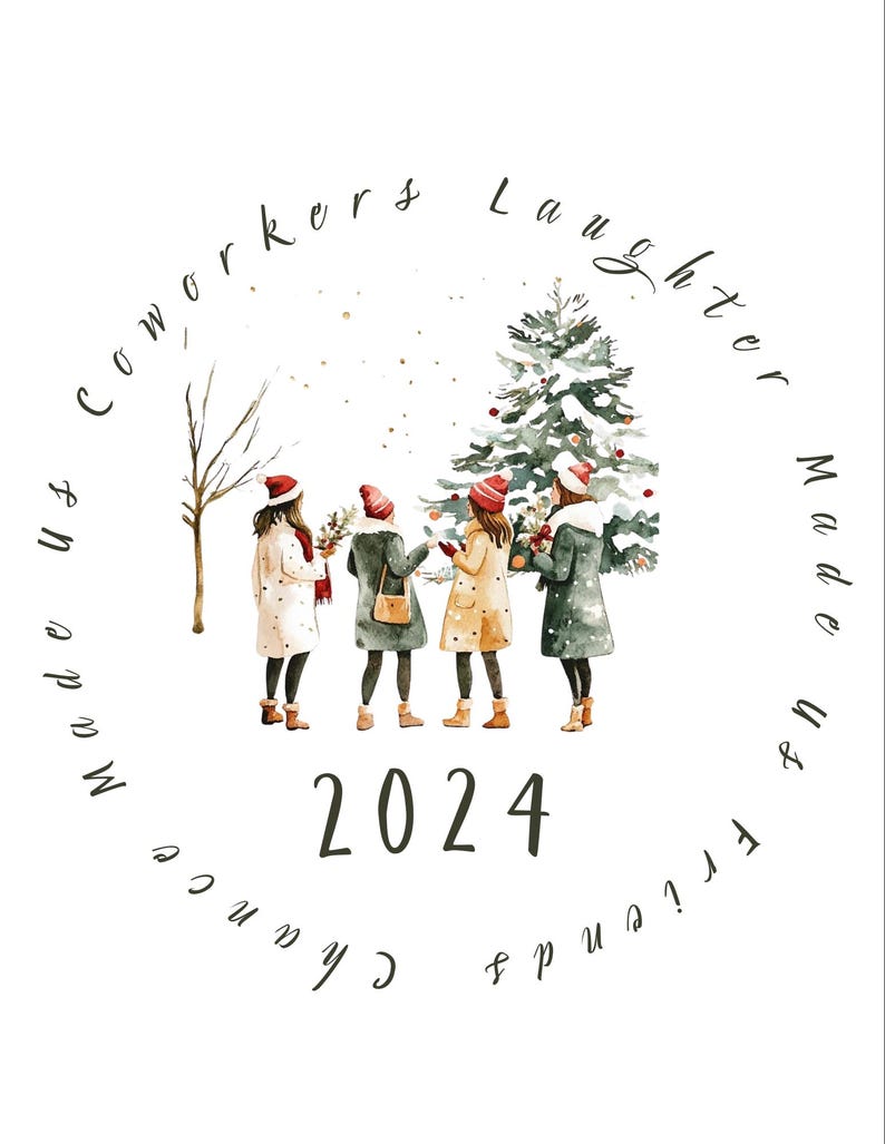 Coworker Christmas Gift Women Holiday Coworker Gift Christmas Ornament