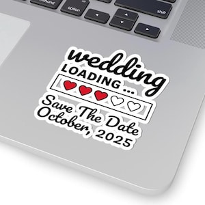 Personalized Save The Date Wedding Stickers Wedding Announcement Stickers Engagement Party Favors Wedding Invitation Save The Date Stickers