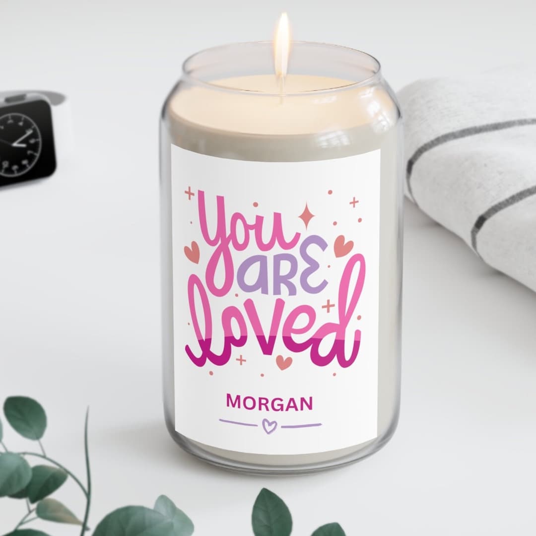 Teen Girl Gift,personalized Candle for Teen Girl,valentines Day Gift