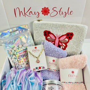 Self Care Gift Box Girl, Self Care Gift Box, Teen Pamper Box, Pamper Box, Tween Girl Gifts, Birthday Gift Box For Girl, Hug In A Box, Girl