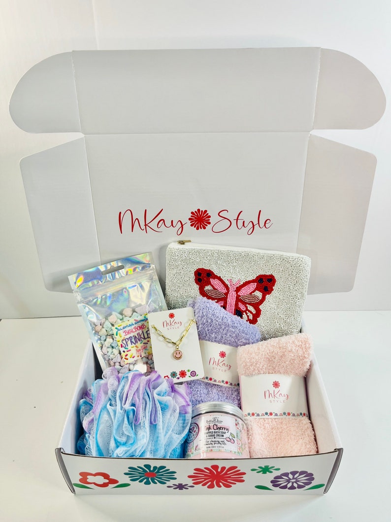 Self Care Gift Box Girl, Self Care Gift Box, Teen Pamper Box, Pamper Box, Tween Girl Gifts