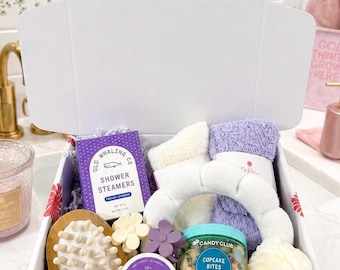 Caixa de presente para adolescente de 13 anos, Kit de cuidados para adolescente de 12 anos, Presente para adolescente, Caixa de presente de aniversário para menina, Presente para pré-adolescente, Caixa de mimos, Caixa de presente de spa para adolescentes, Caixa relaxante