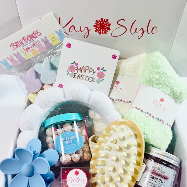 Easter Gift Box For Girl, Easter Gift For Girl, Easter Gift Box For Tween Girl, Easter Gift Basket, Easter Pamper Box For Teen Girl, Girl