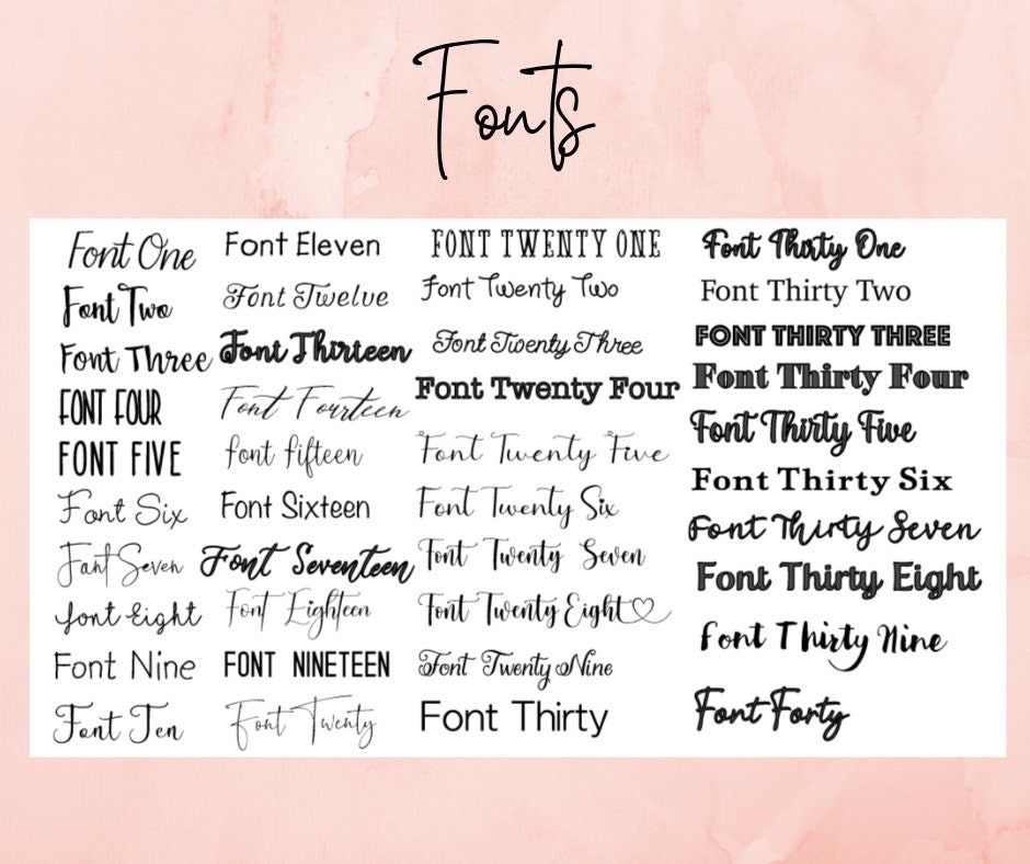 Personalised Gift Bag Range of Sizes Etsy UK