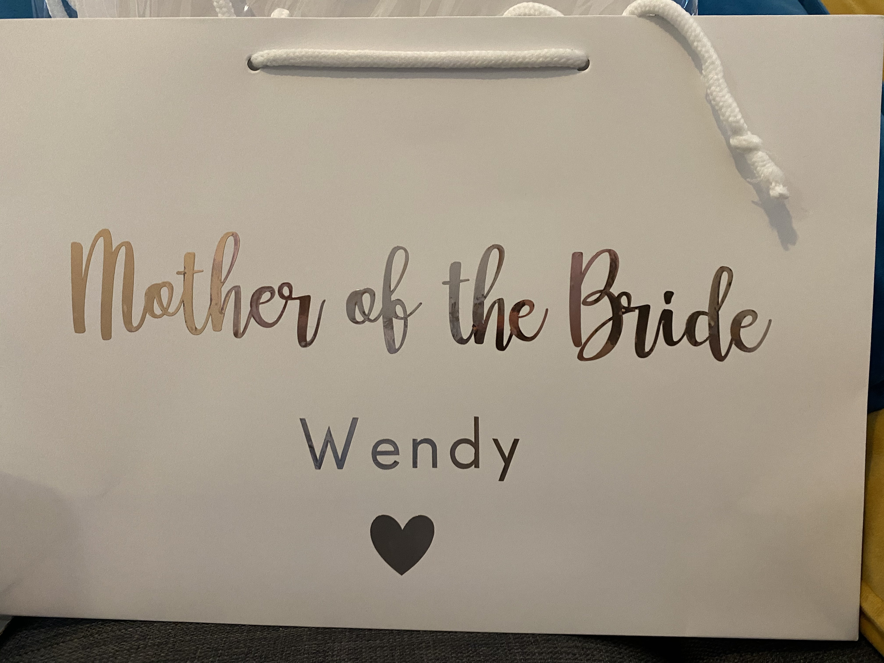 Personalised Gift Bag Range of Sizes Etsy