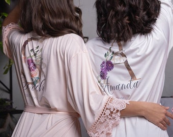 Bride Initial Robe - Etsy