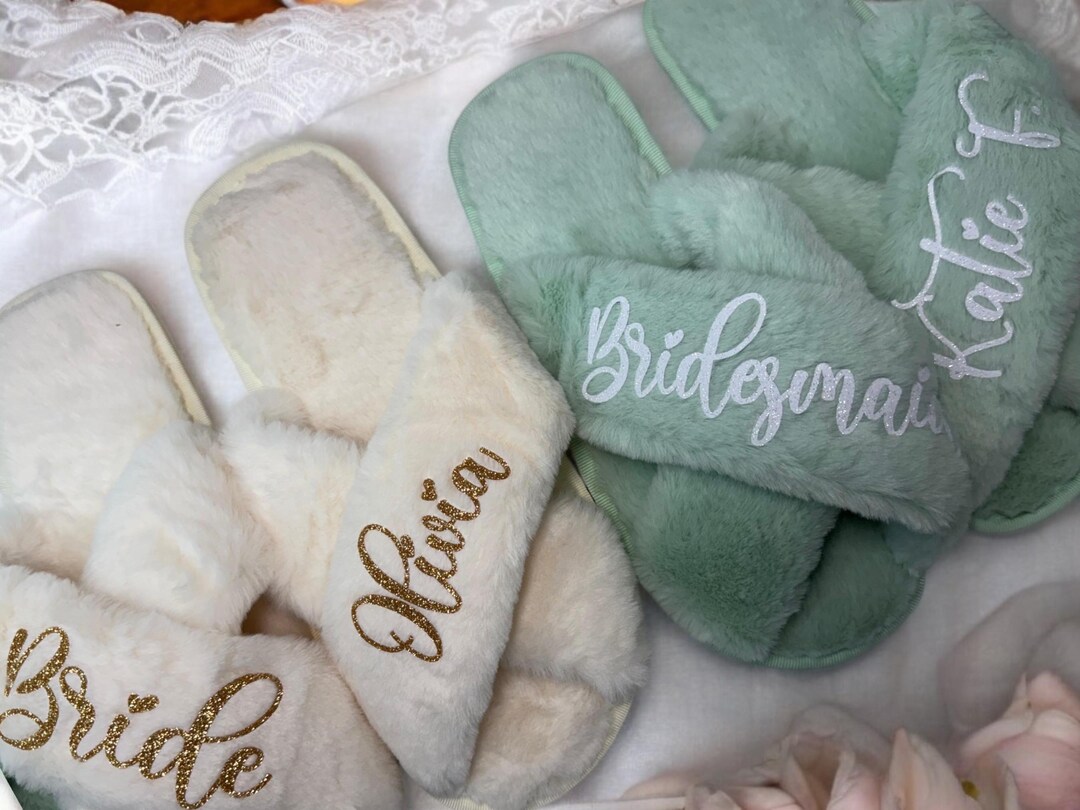 Open Toe Faux Fur Slippers Shoe