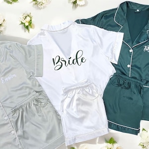 Softest Bridesmaid Pajamas, Bridal Party Gifts, Bridesmaid Gifts, Pajamas, Getting Ready Pajama Set, MIX Pajama Sets, Gift for Her