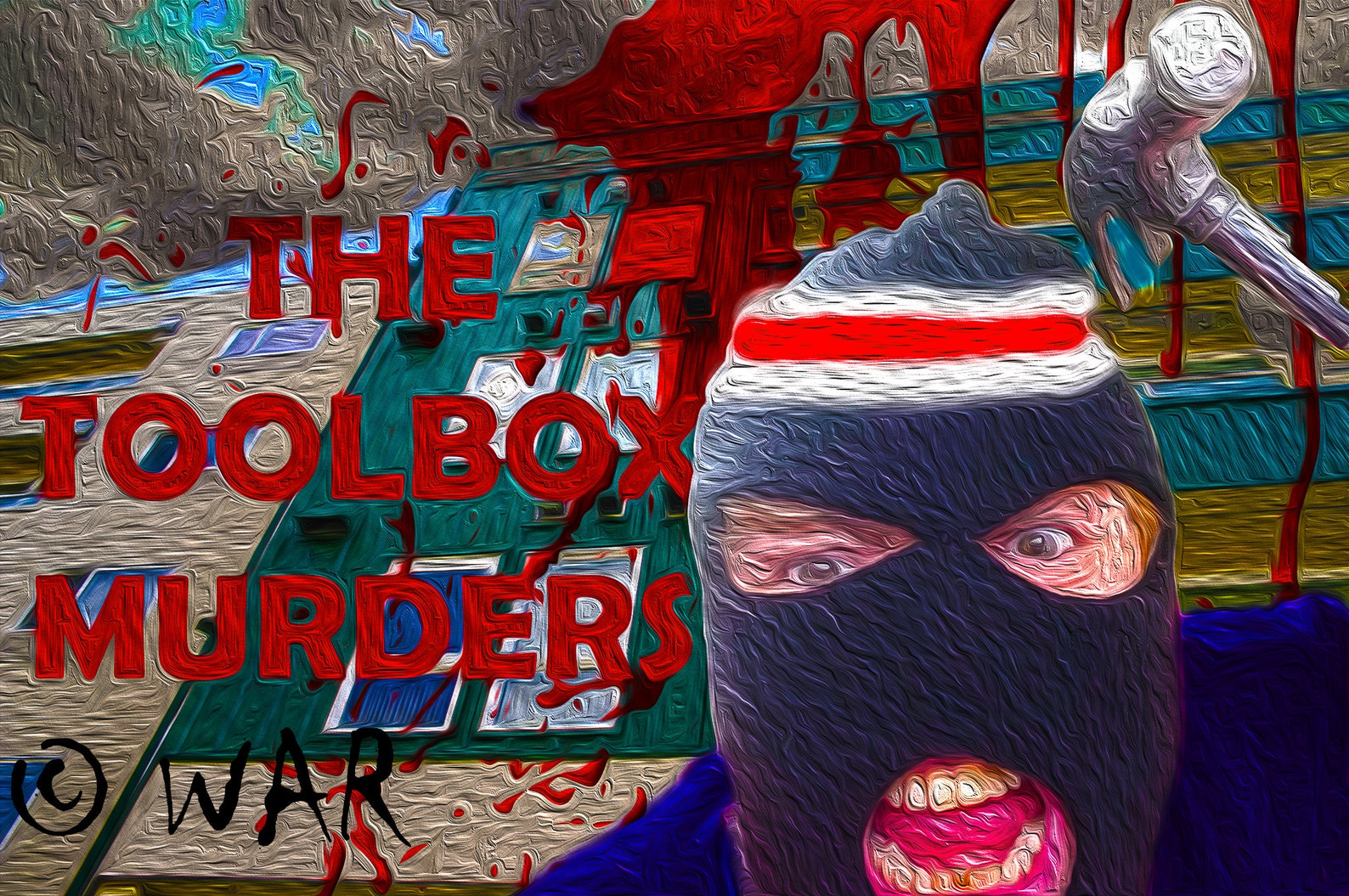 The Toolbox Murders Video Nasty 1978 Rare Limited Horror Cult Etsy