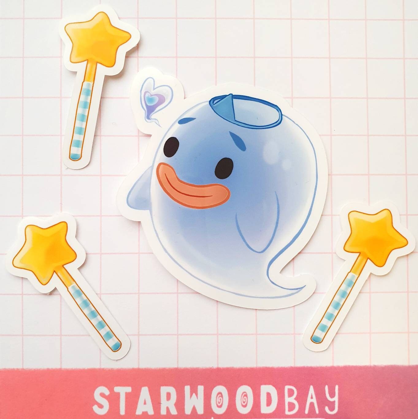 Animal Crossing Wisp Waterproof Sticker New Horizons | Etsy