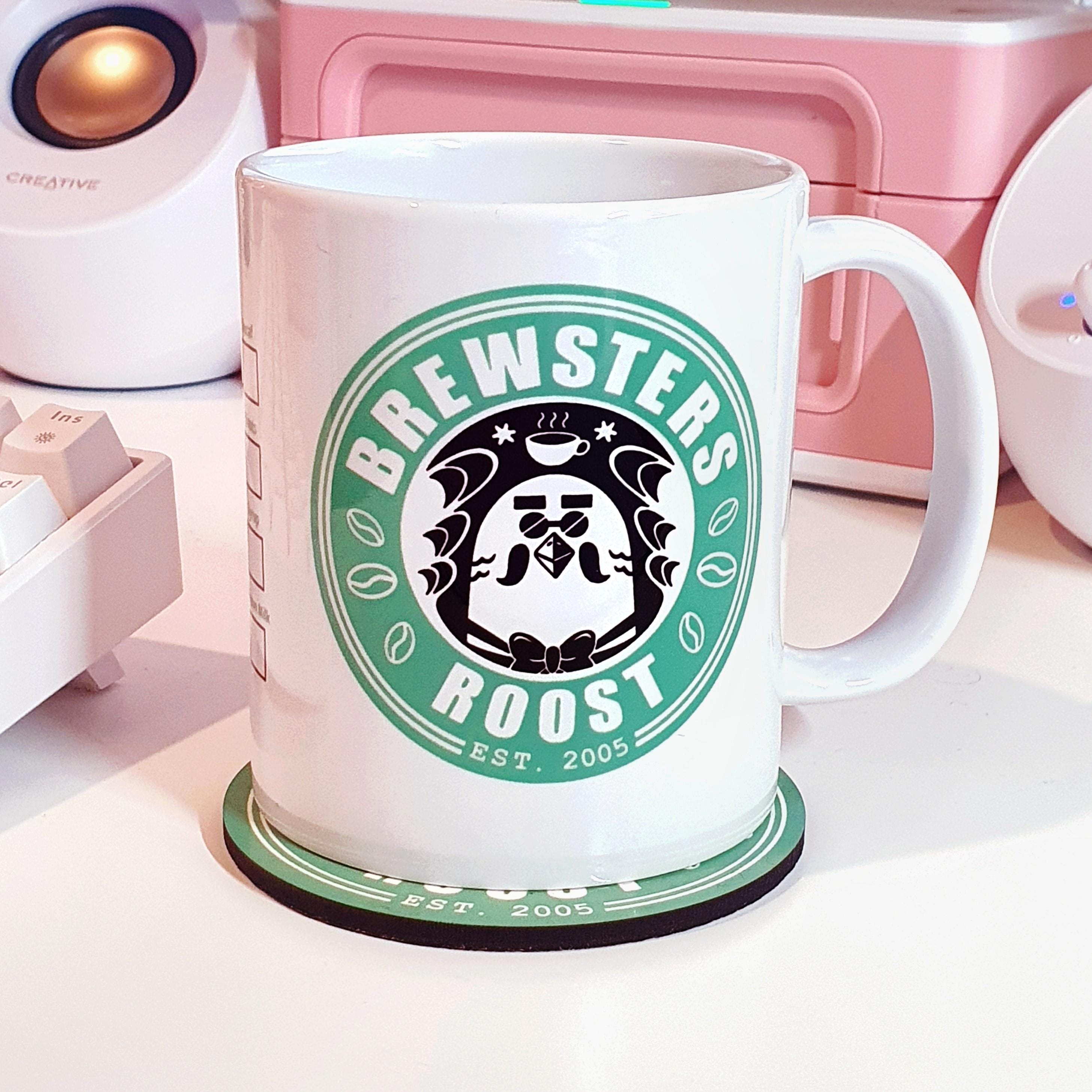 Brewsters Roost Mug, 11oz Ceramic Coffee Cup, ACNH Starbucks Inspired, Gift  for Gamers - Etsy Israel