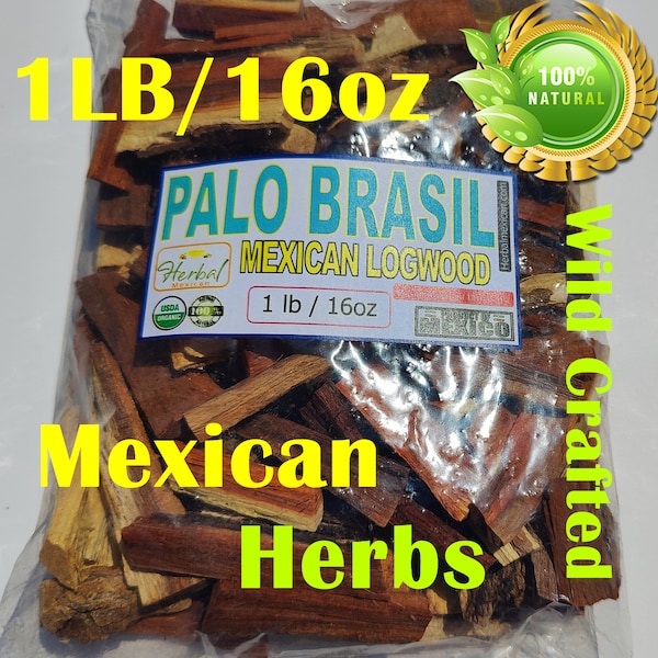 Palo Brasil,Haematoxylum brasiletto,Palo Campeche,Palo brazil,palo de tinto 16oz