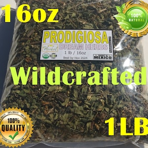 Prodigiosa, Amula herb, Organic Prodijiosa Wild Crafted Mexican Herbs 16oz !!!