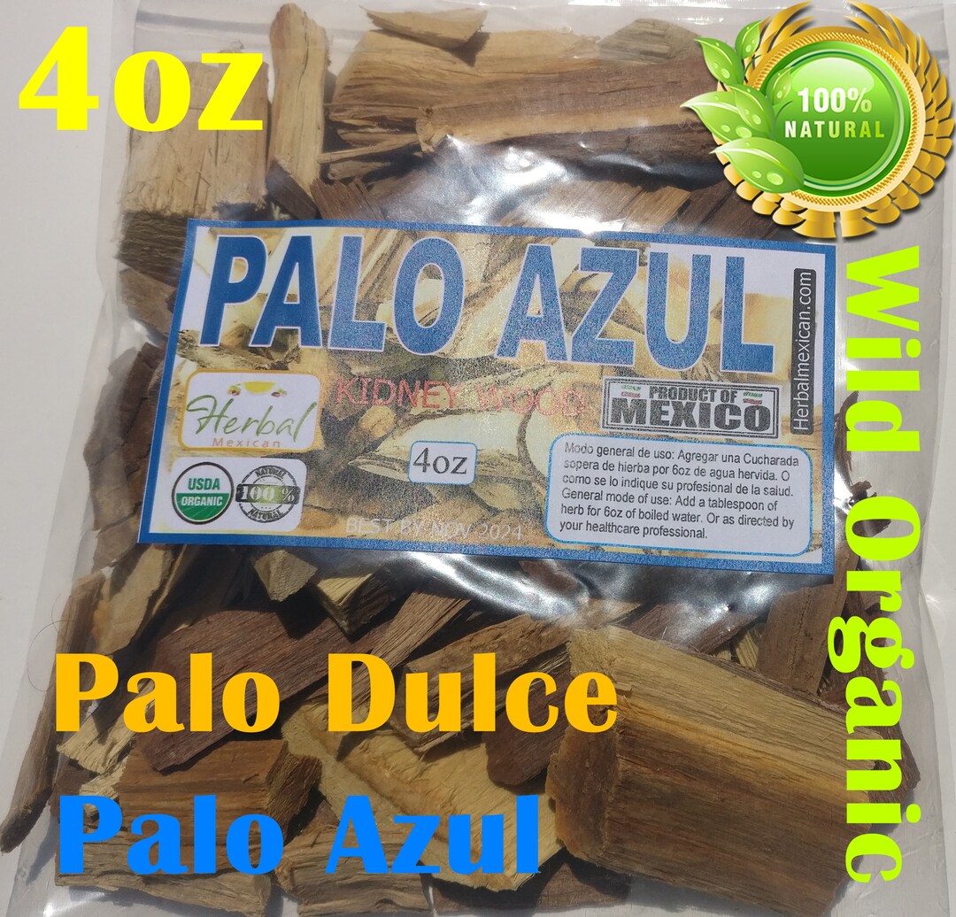 Palo Dulce Te, Blue Stick, Palo Azul, Kidney Wood Natural Organic Tea