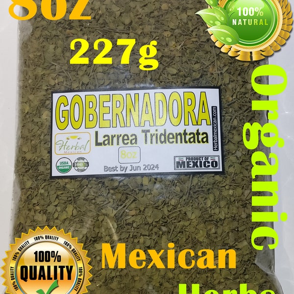 Gobernadora Hierba/te, chaparral 8oz,Chaparral leaf, chaparral herbs, larrea tridentata, creosote bush organic !!!