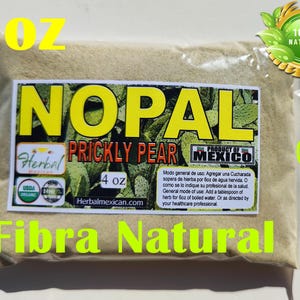 4oz Dried nopal Powder , Cactus Powder, Polvo de Nopal, Prickly Pear powder, Nopal Cactus Powder, Wildcrafted Nopales, nopal en polvo