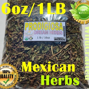 Prodigiosa, Amula herb, Organic Prodijiosa Wild Crafted Mexican Herbs 16oz !!!