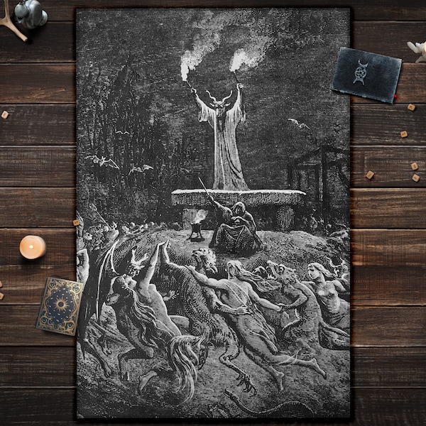Wiccan Rug - Etsy