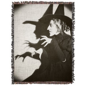 Wicked Witch of the West Vintage Witch Decor Wizard of Oz Decor Woven ...