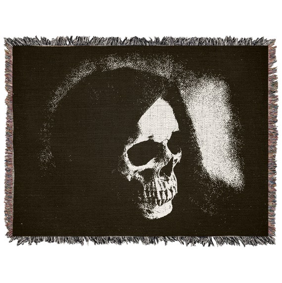 Satanic Decor Vintage Baphomet Demon Evocation Woven Throw Blanket: Vintage  Novelty Blanket for Dorm Decor, Seance Decor Gift for Him or Her 