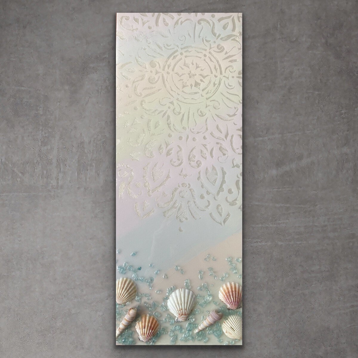 Mandala & Sea Shells Mixed Media