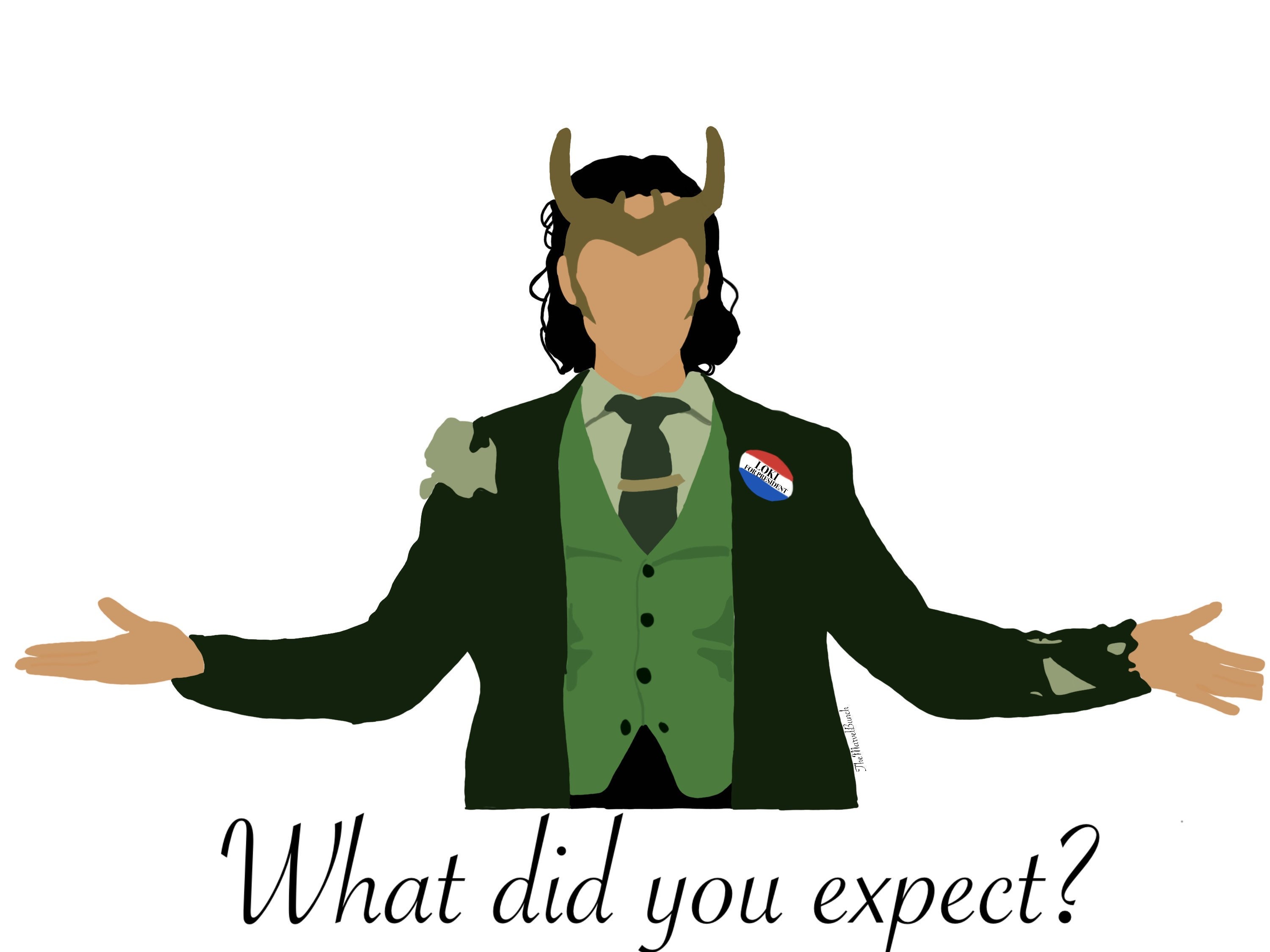 Loki series sticker | Etsy
