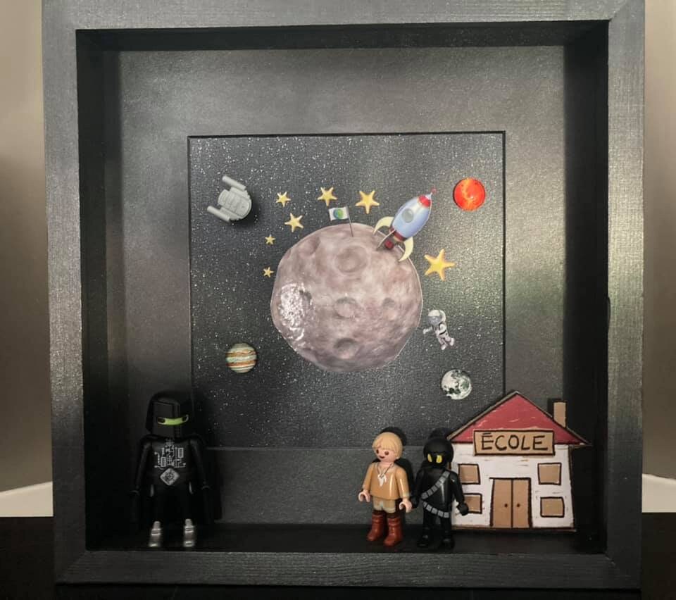 Cadre Playmobil Fête Des Pères