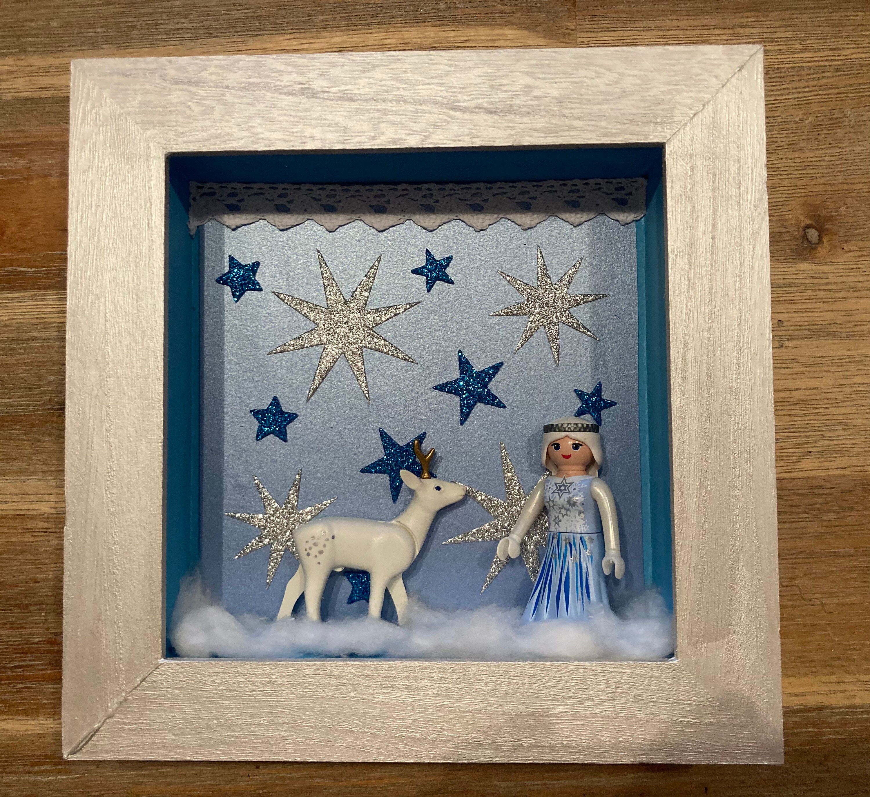 Cadre Playmobil Reine de L'hiver