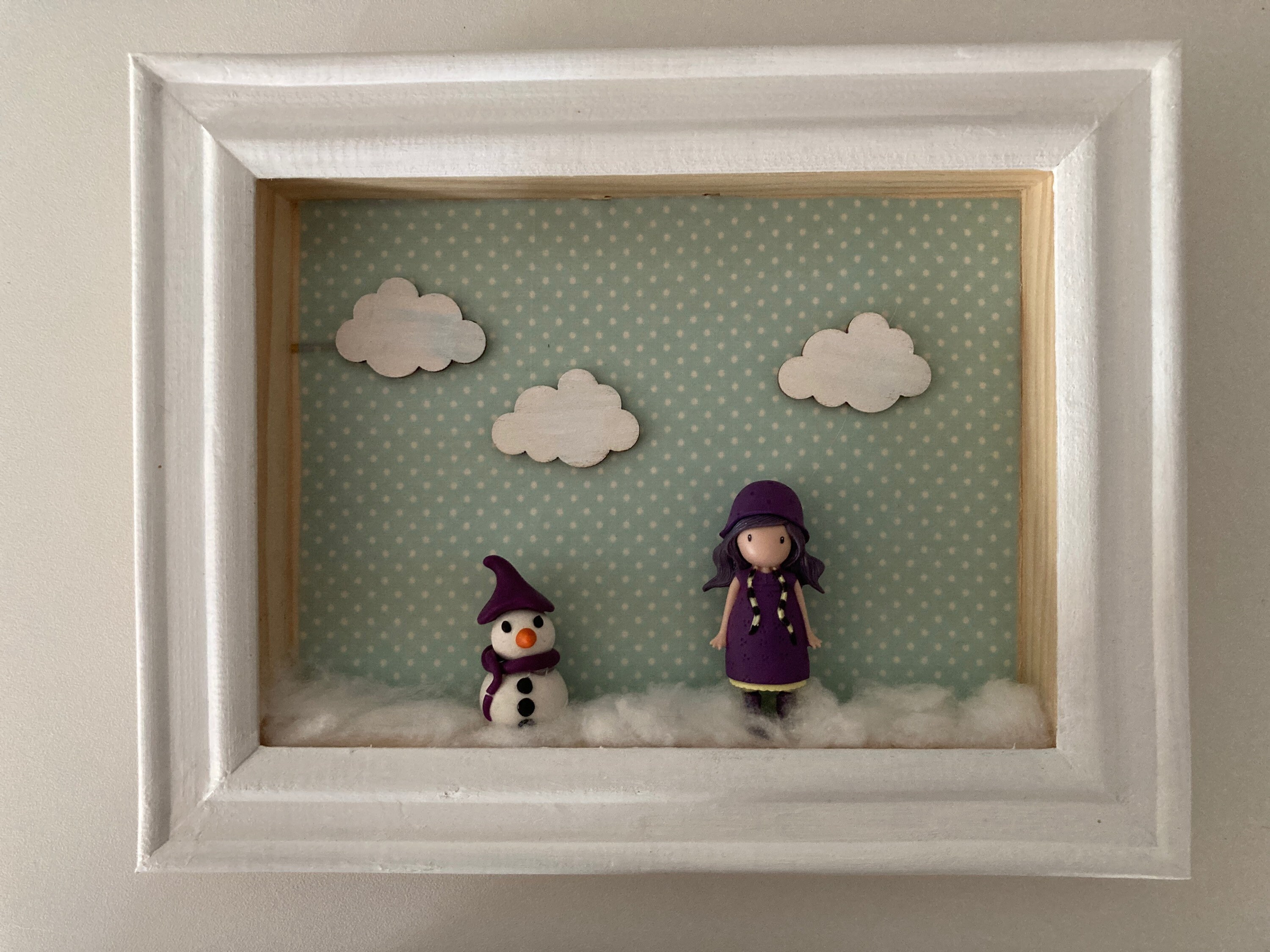 Cadre Gorjuss Féerique Jour de Neige