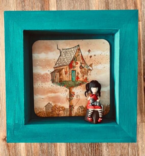 Cadre Gorjuss Ma Maison Là-Haut