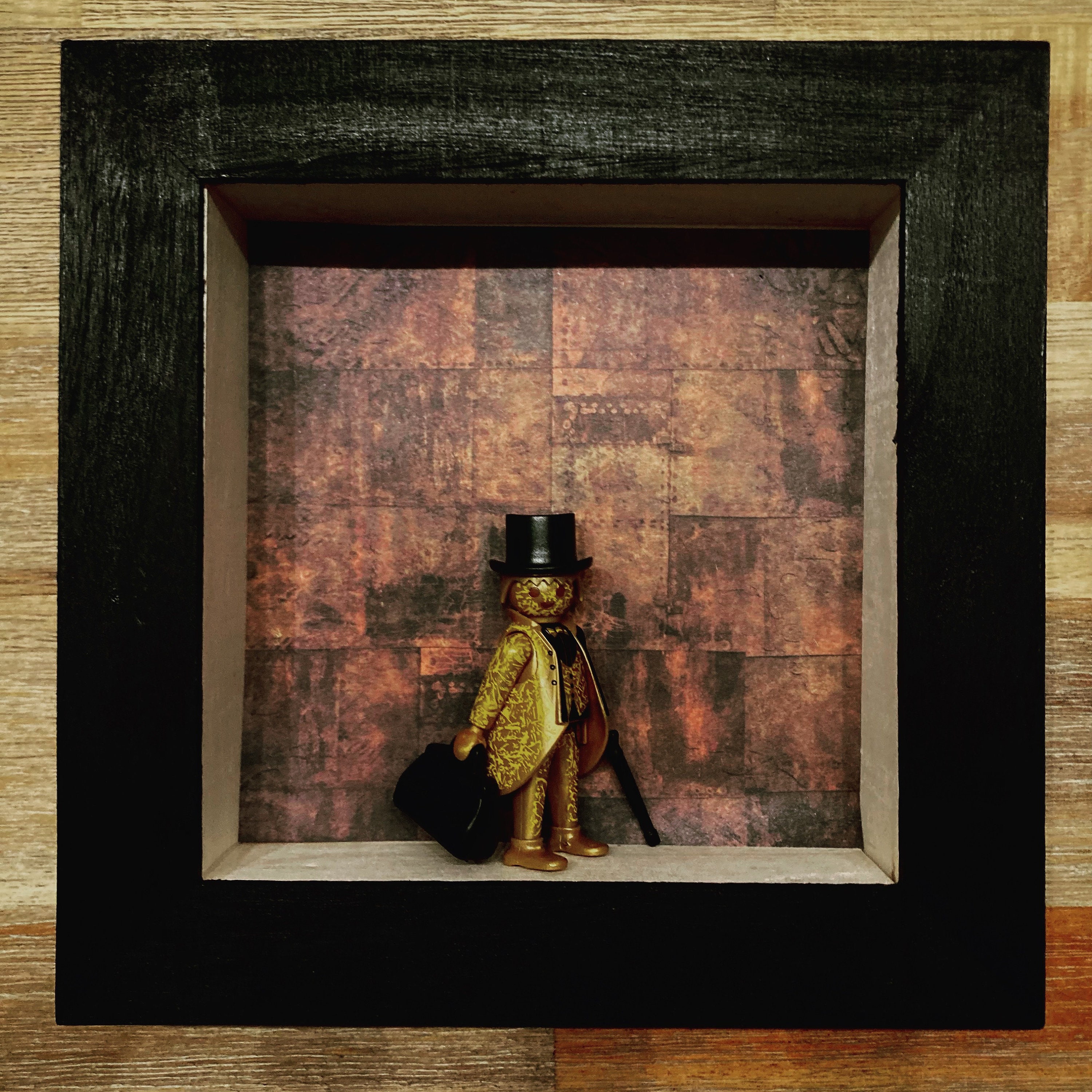 Cadre Playmobil Dandy Or Steampunk