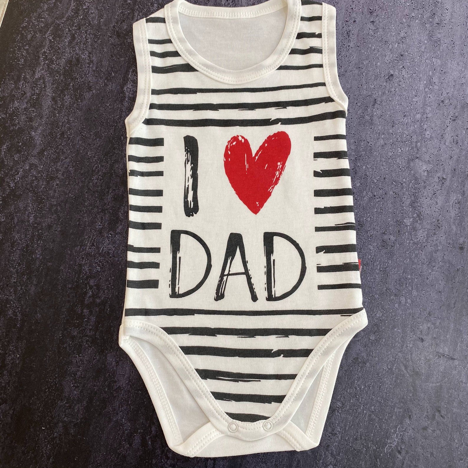 Summer Newborn Infant Baby Clothes I Love Dad Clothes Best Etsy