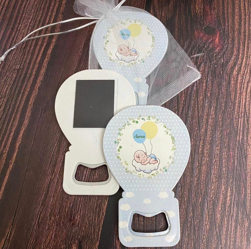 Personalized Bottle Opener & Babyshower Favors Custom Etsy