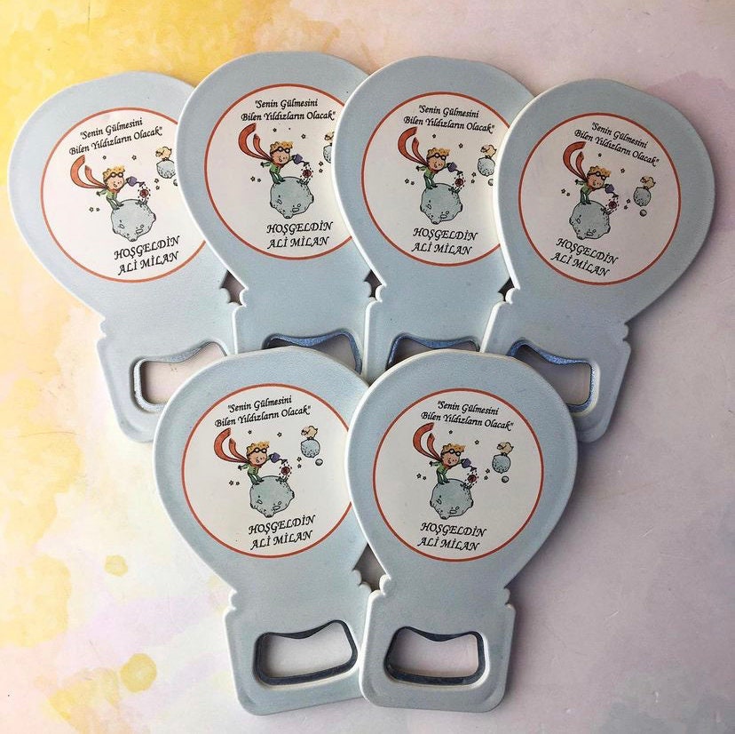 Personalized Bottle Opener & Babyshower Favors Custom Etsy