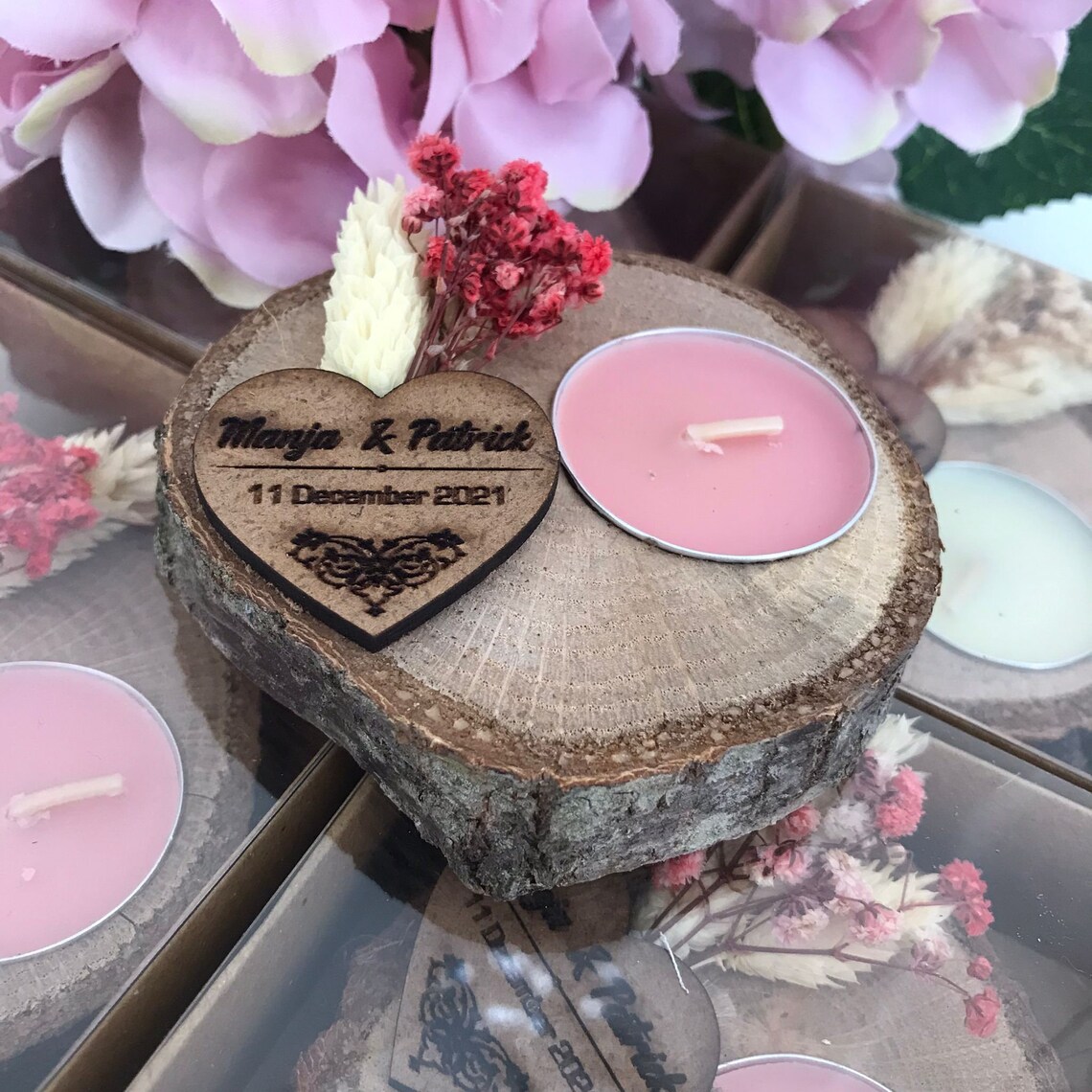 Wedding Favor Candle for Guests BULK Wedding Table Decor Etsy