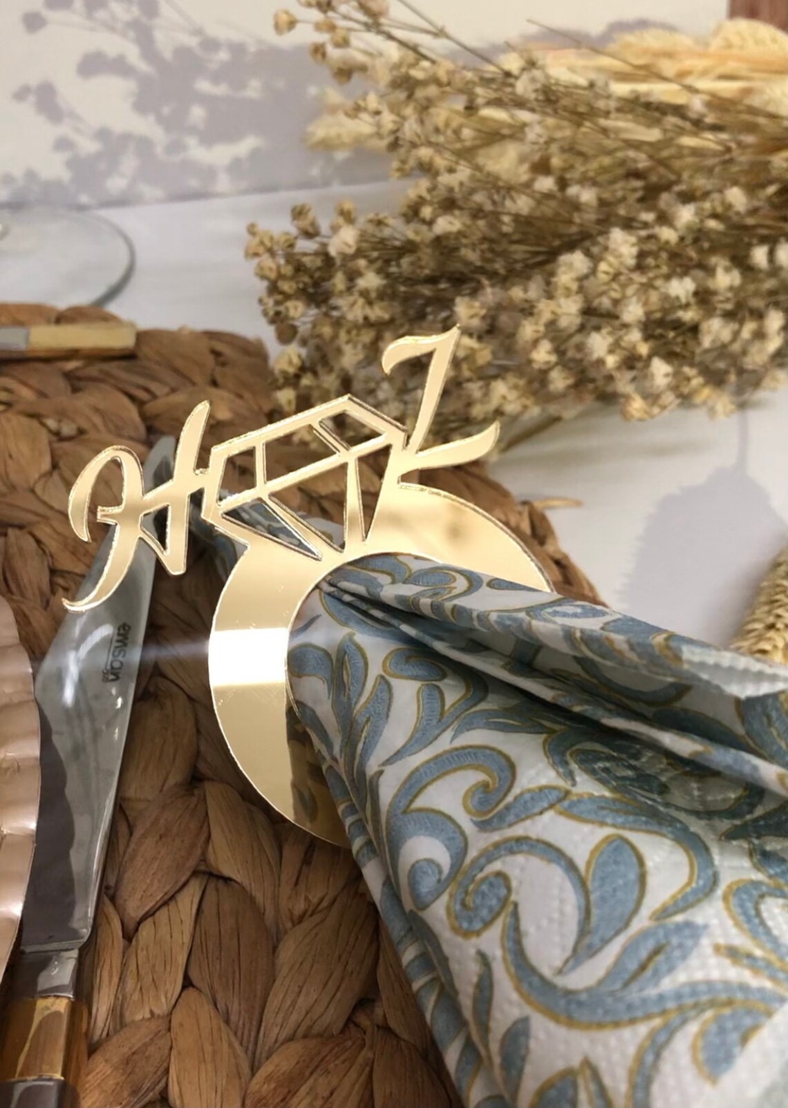 Personalized Napkin Holder for Wedding Table Luxury Napkin Etsy