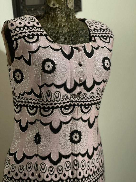 Vintage 1960s Evening Dress