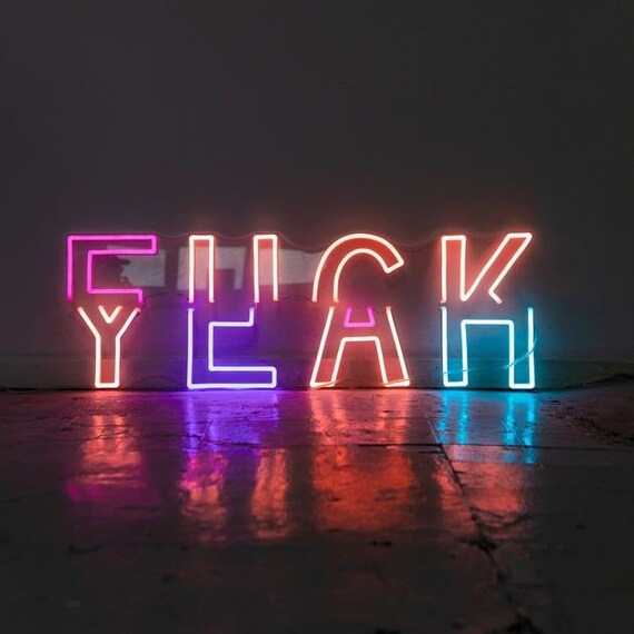 Custom Bar LED Neon Sign Logo Welcome Fun Sign Aesthetic Mood 