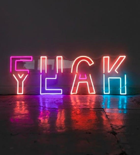 Custom Neon Sign, Aesthetic Custom Neon Art, LED Neon Signs 
