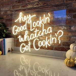 Placa de neon personalizada em diferentes formatos – Placa de acrílico com nome em LED, arte de parede perfeita para decoração de casa